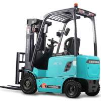 China brand 1T/1.5T with quality Curtis Controller material handling Four-Wheel Electric Forklift Truck